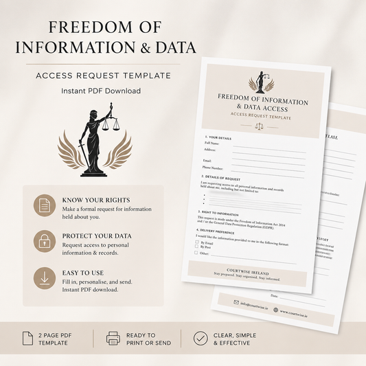 FOI & DSAR Template Pack