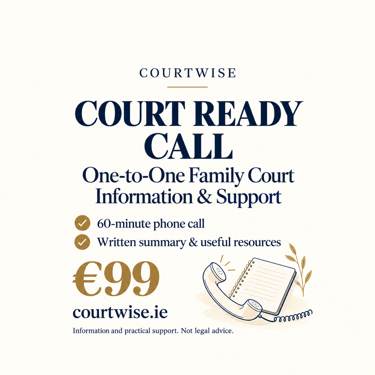 One-to-One Family Court Information & Support